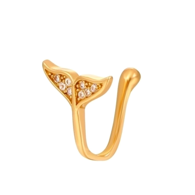 Nose Rings & Studs Retro Animal Copper Plating