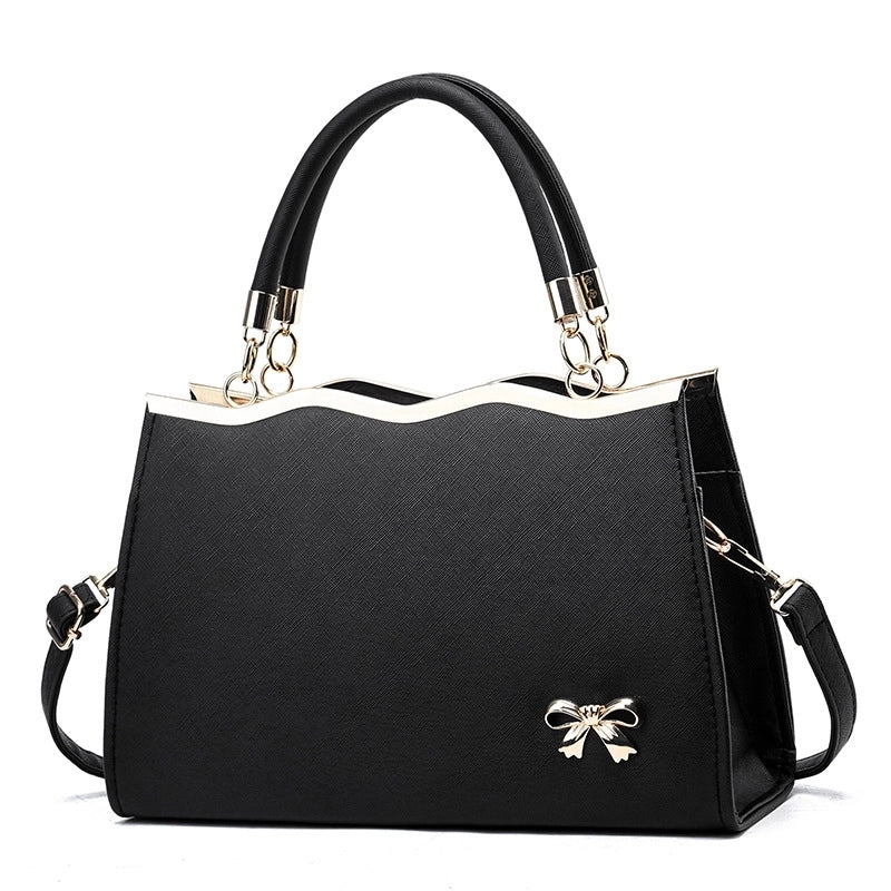 Women's Large All Seasons Pu Leather Basic Handbag