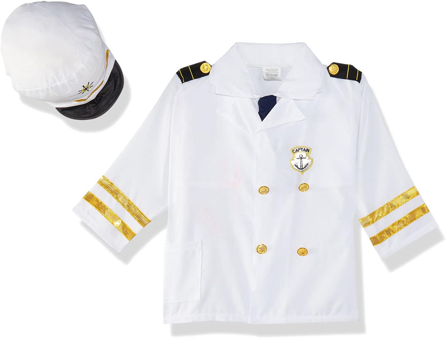 Kids Captain Sailor Costume Set. Role Play Set