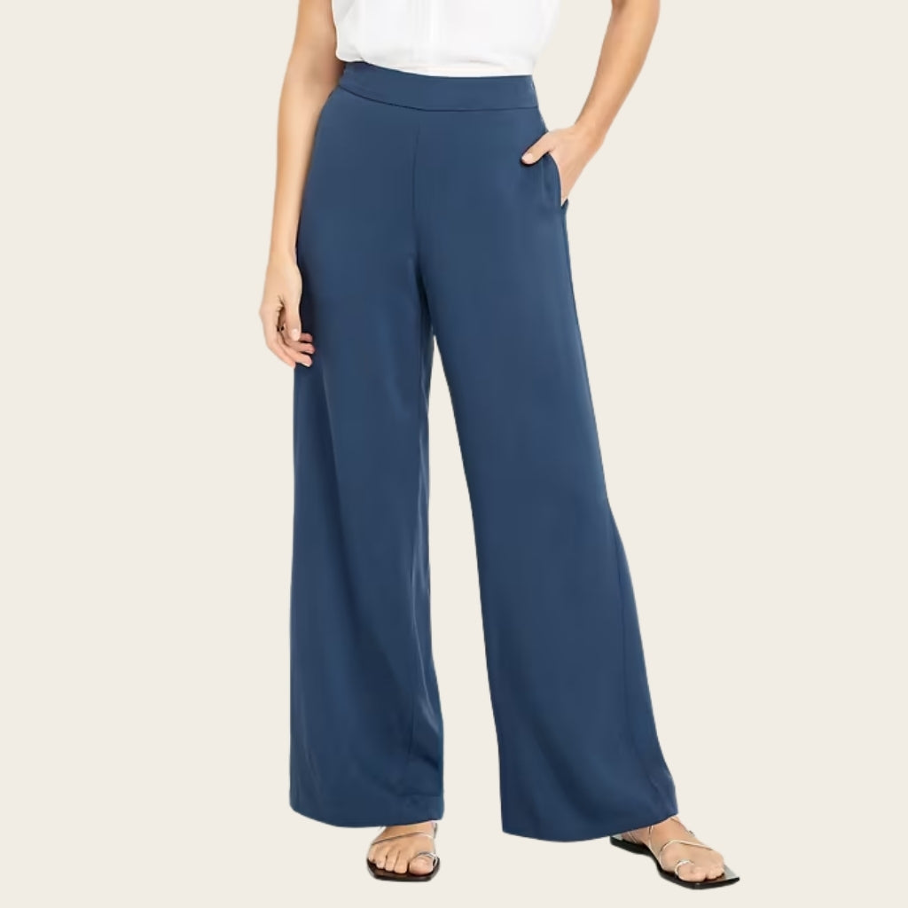 High Rise Playa Wide Pants