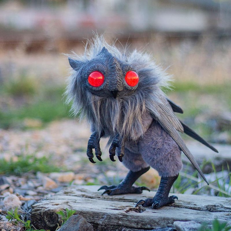 🎁✨Mothman Baby Poseable Art Doll