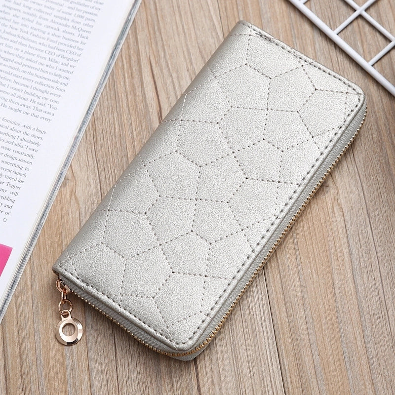 Accessories New Fashion Sewing Thread Geometric Pattern Clutch