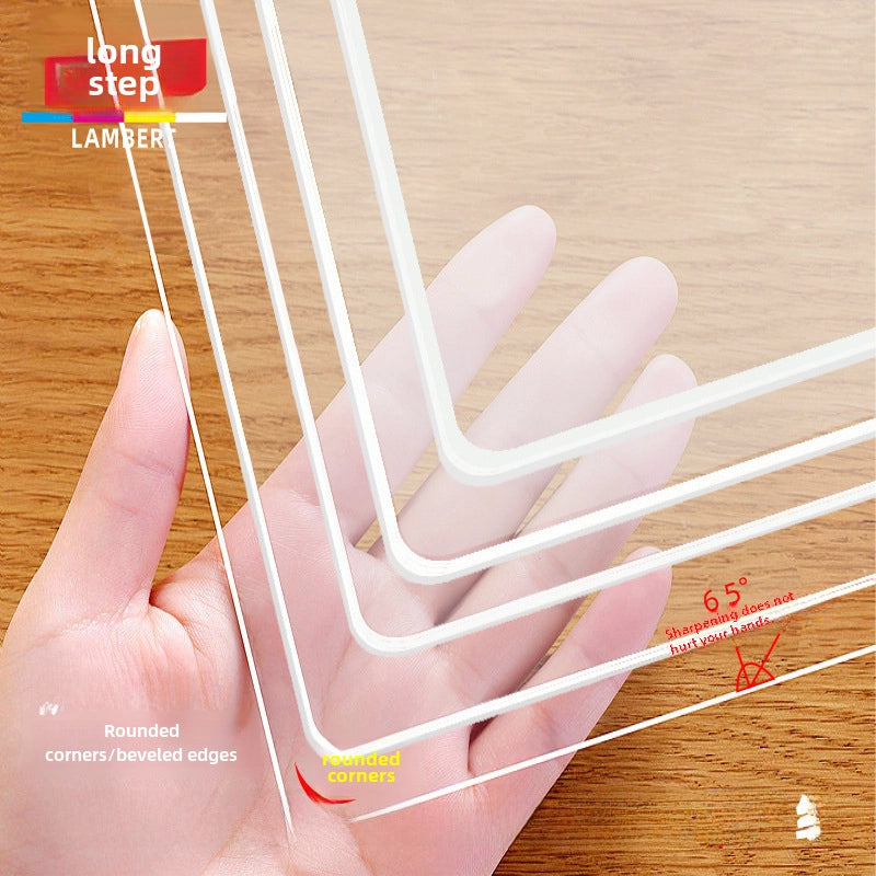 Tablecloth Pvc Waterproof Oil-proof Disposable Desktop Mat Custom Transparent Plastic Anti-scald Round Square PVC Table Mat