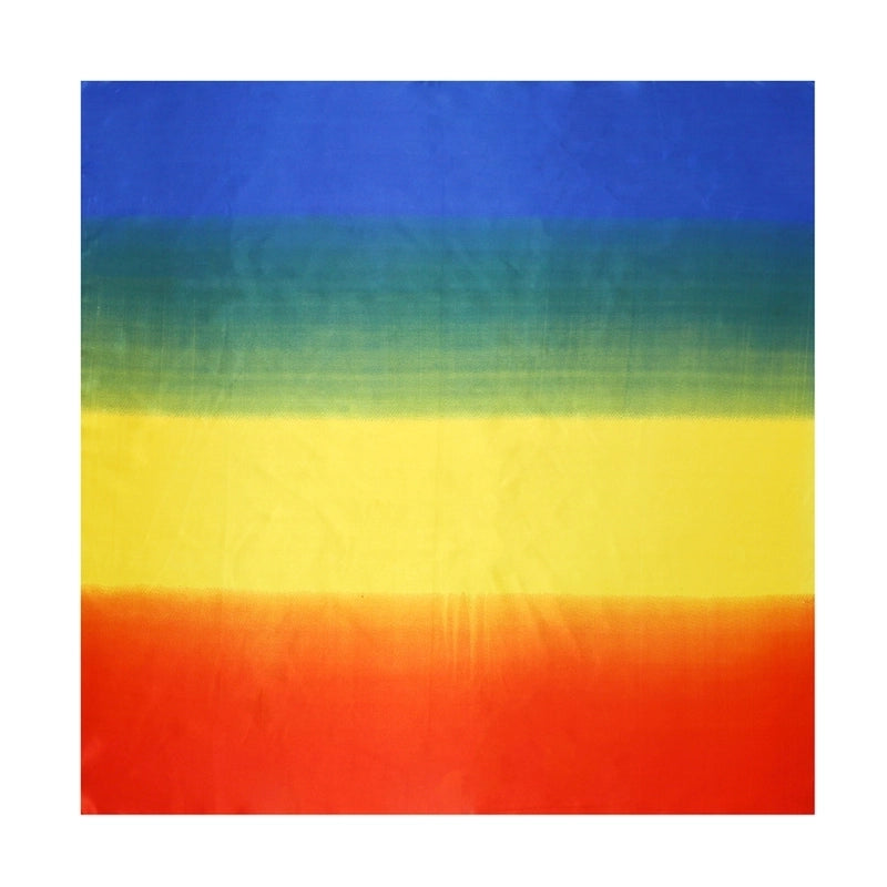 Women's Elegant Gradient Color Polyester Printing Silk Scarf