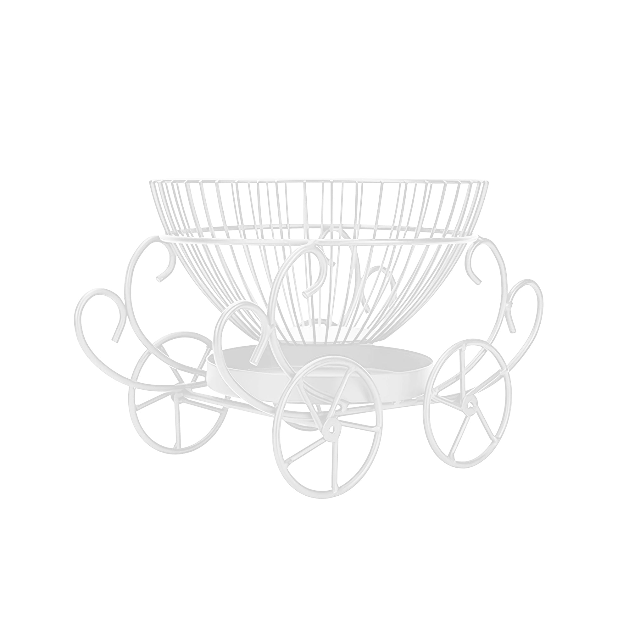 2-TIER DECORATIVE FRUIT BASKET
