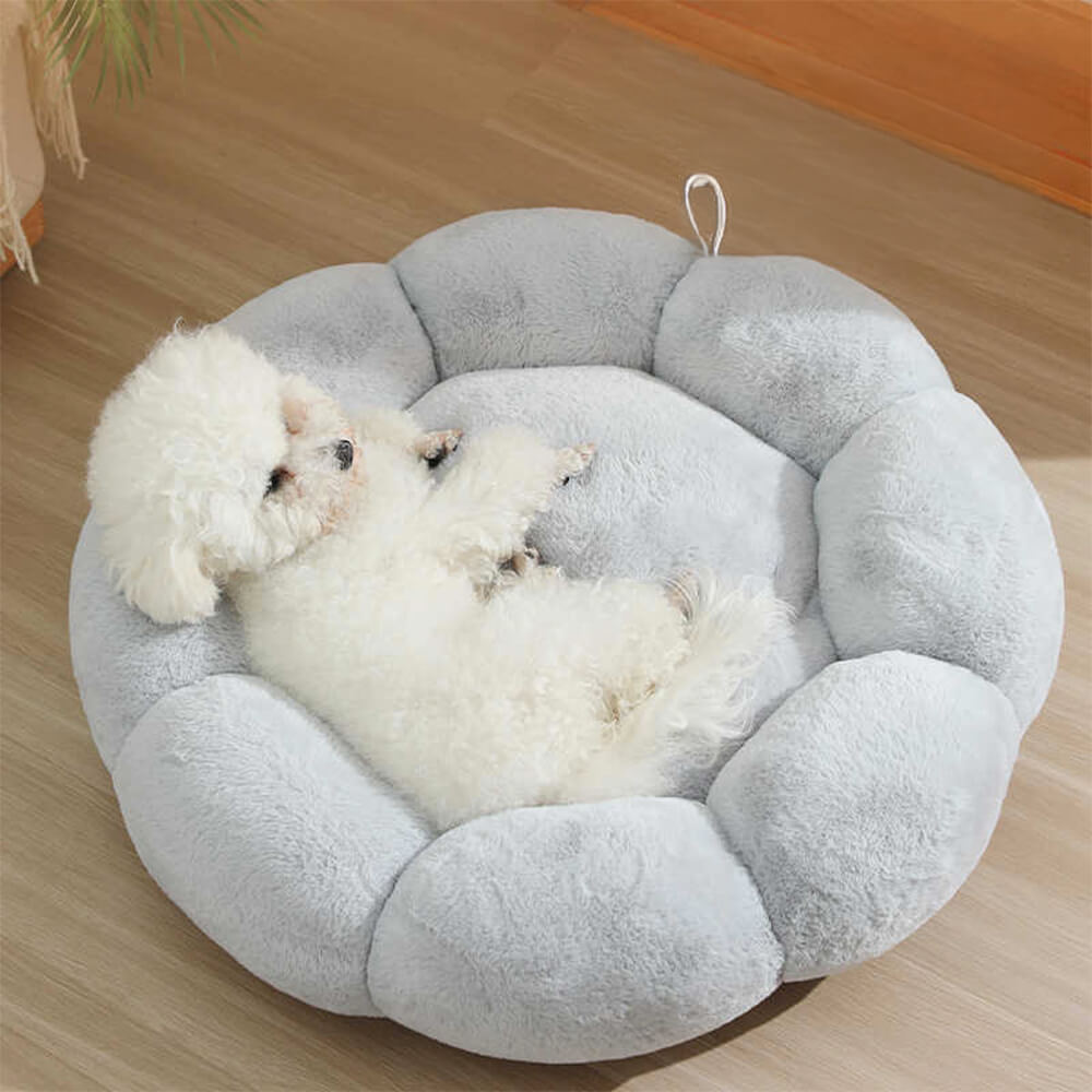 Flower Warmth Full Support Washable Decoration Dog & Cat Bed