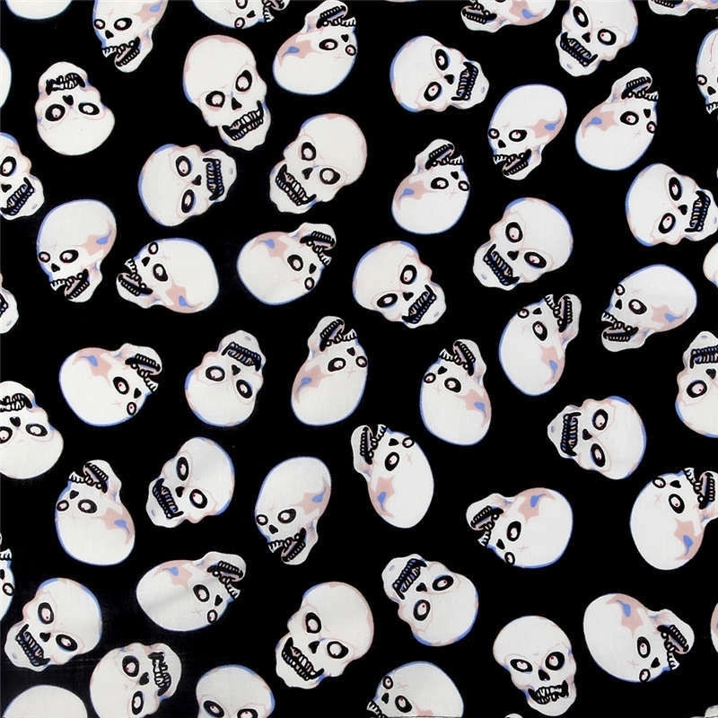 Men'S Hip-Hop Skull Cotton Kerchief