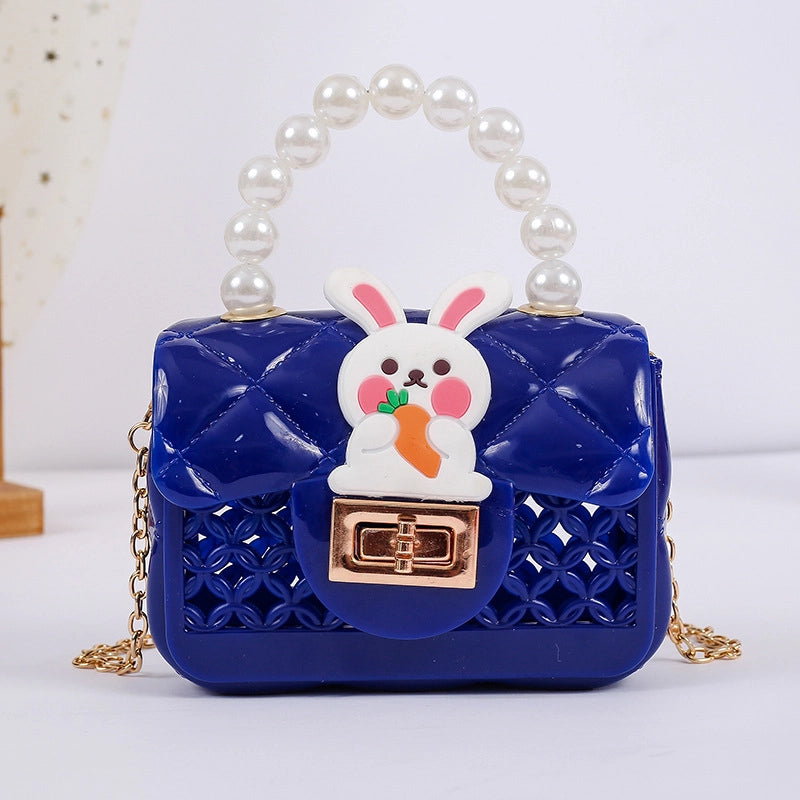 Women's All Seasons Pvc Animal Streetwear Square Lock Clasp Handbag