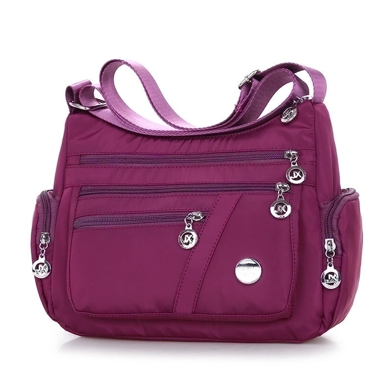 Women's Medium All Seasons Nylon Basic Shoulder Bag
