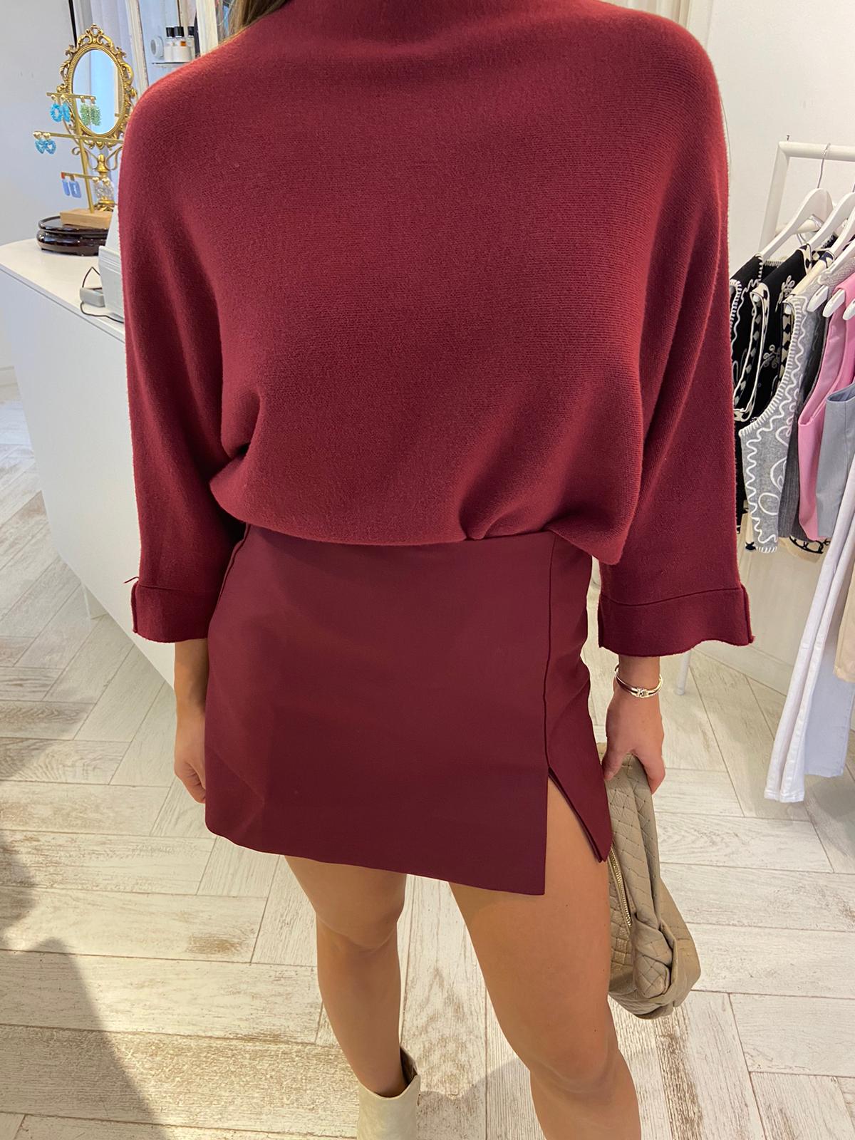 Rosa skort bordeaux