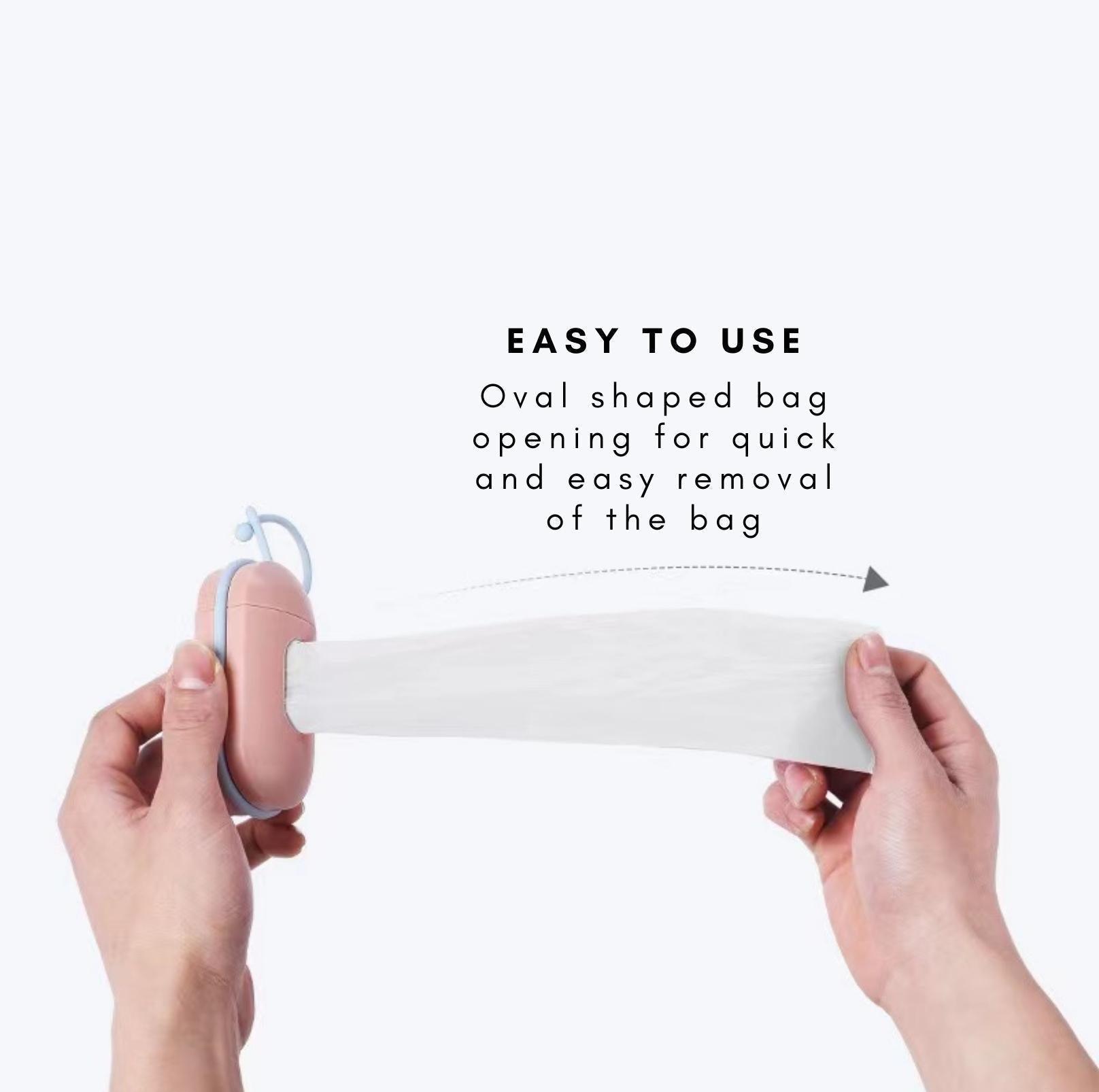 Pet Waste Capsule Bag Holder  (15 bags included)