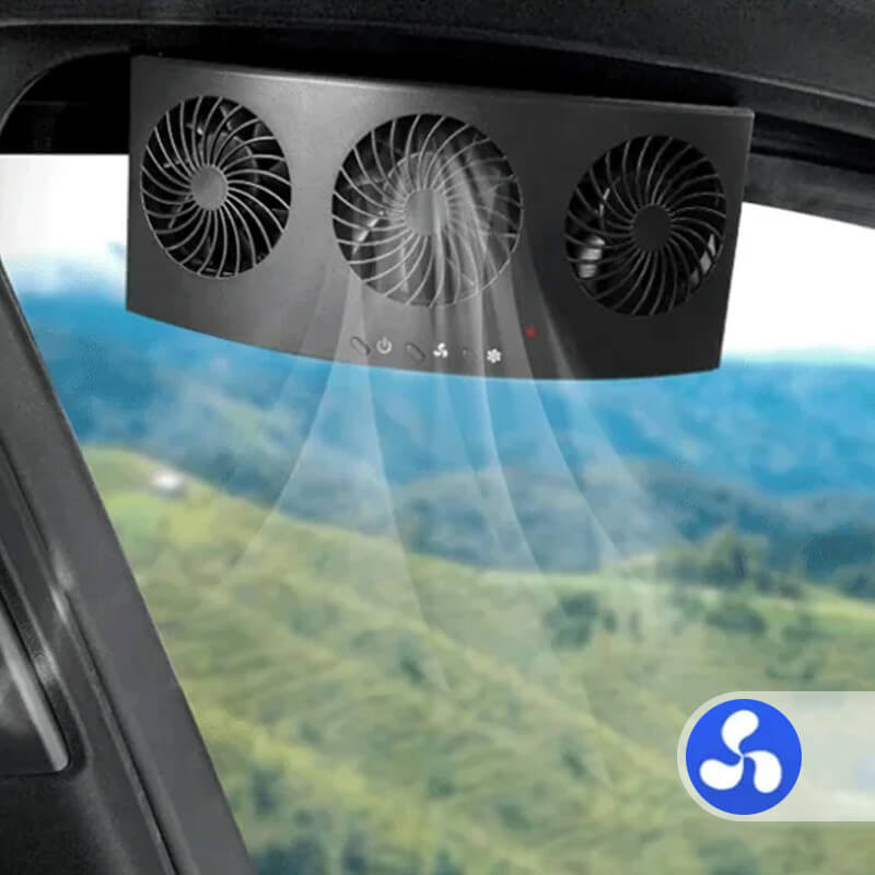 Car cooling electric fan