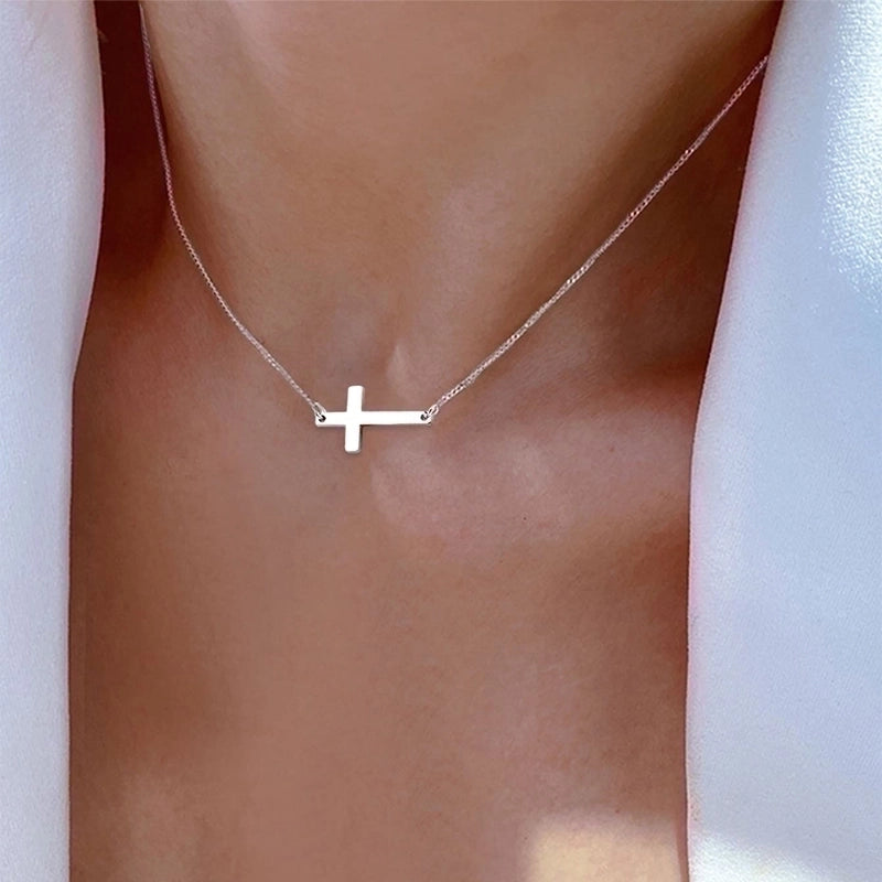 Minimalist Round Stainless Steel Necklace