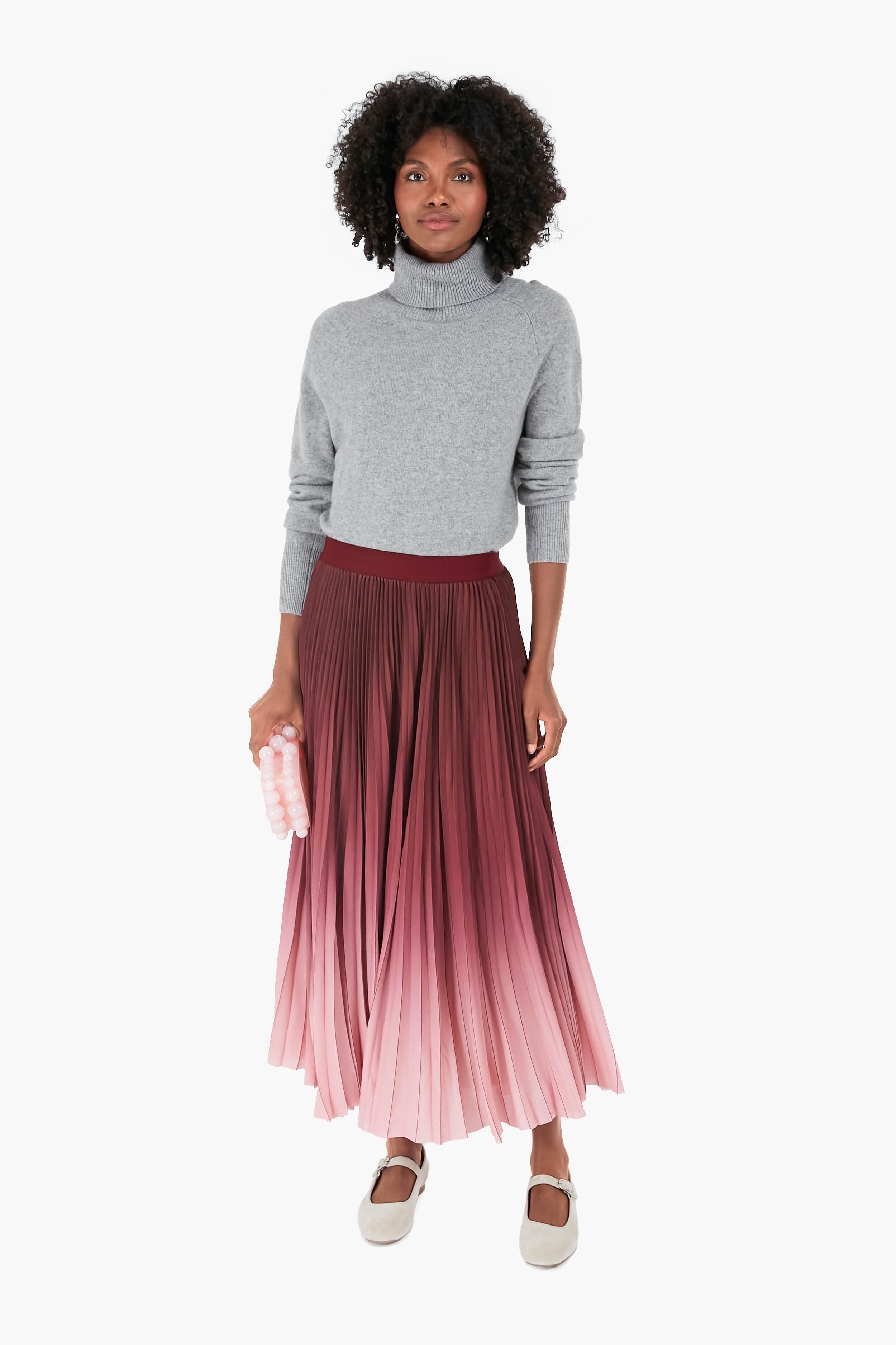 Plum Fulcro Skirt