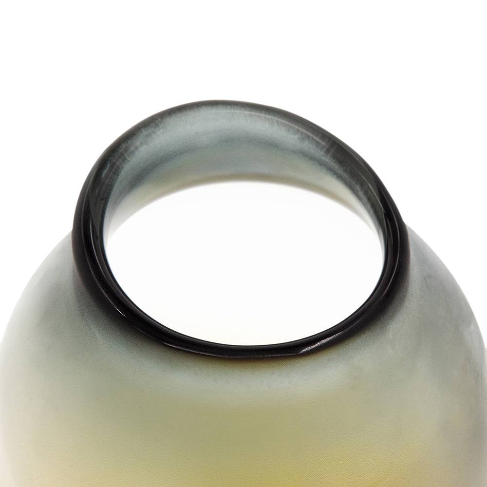 Celestial Glass Vase Medium - Amber Grey