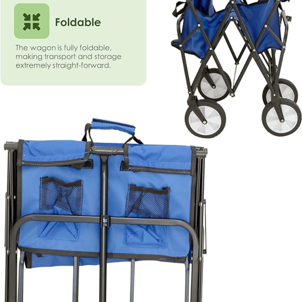 Garden Trolley . Multi-Function Portable Shopping Cart for Outdoor Camping