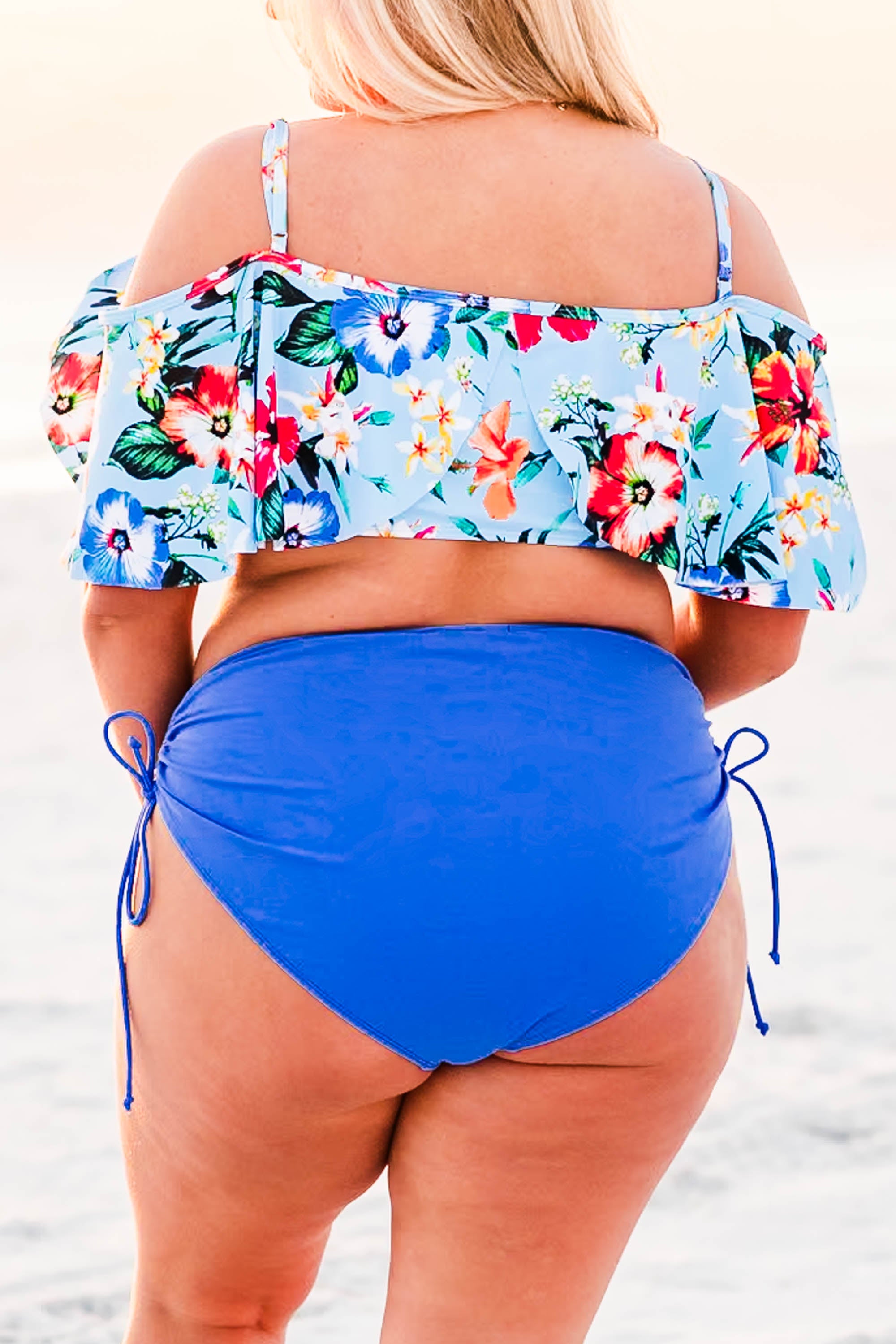 Let's Find Paradise Swim Bottom. Blue