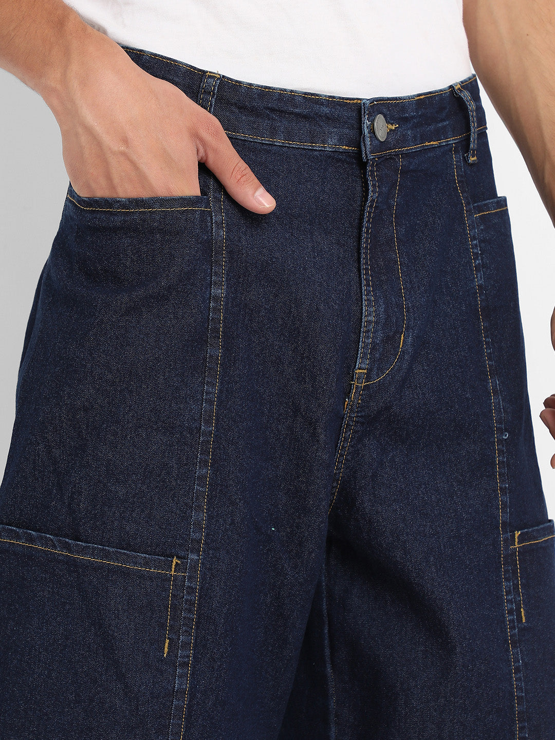 Baggy Cargo Denim Jeans