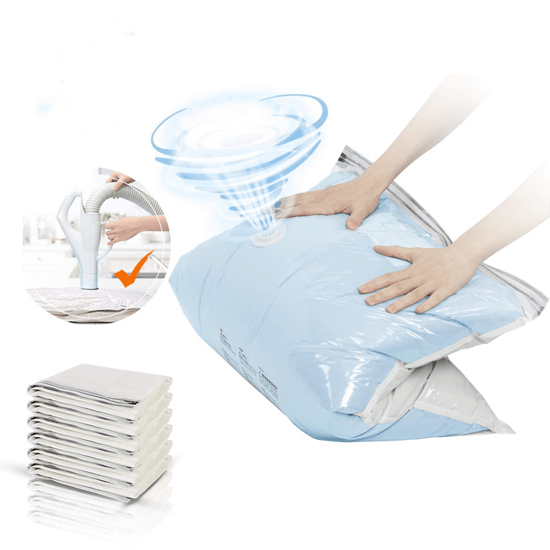 50% OFF TODAY! Free Hand Pump Vacuum Compression Bag