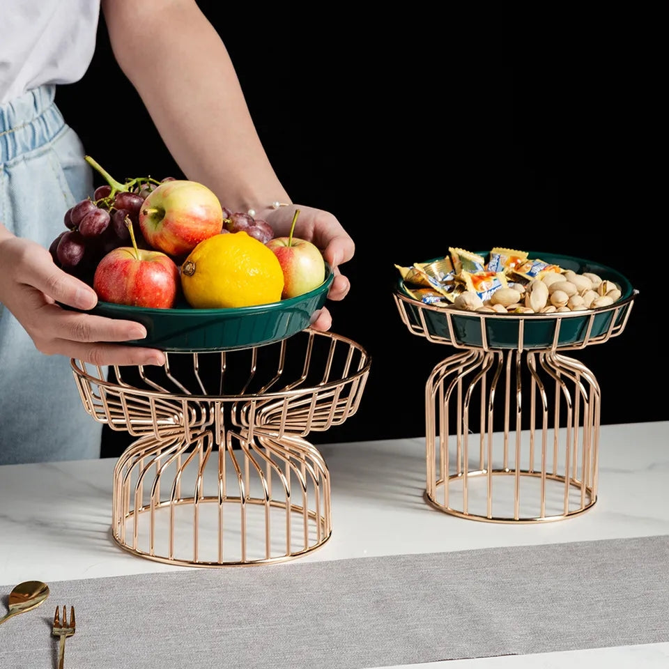 CERAMIC FRUIT PLATTER