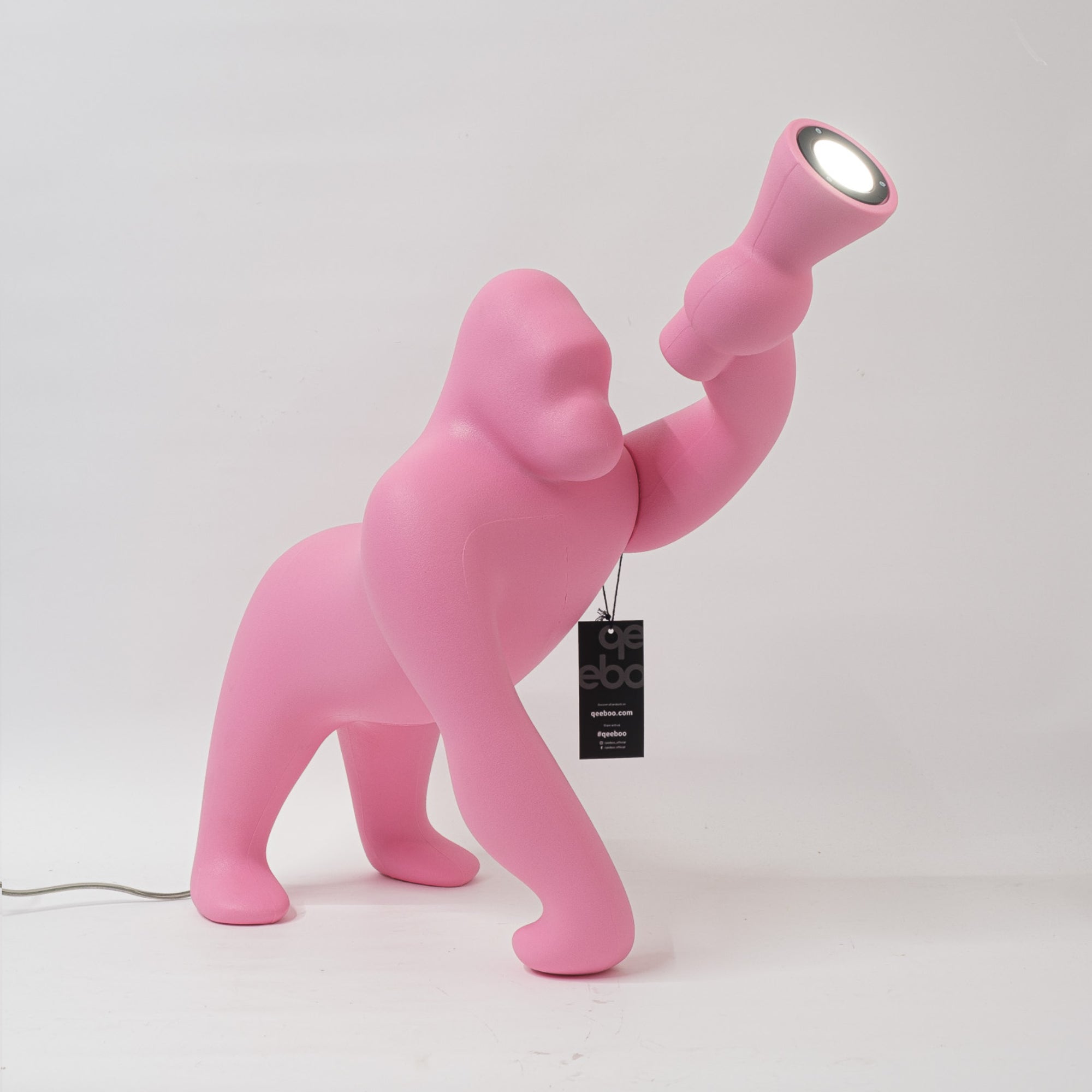 refurbished | Qeeboo Kong lamp XS. bright pink