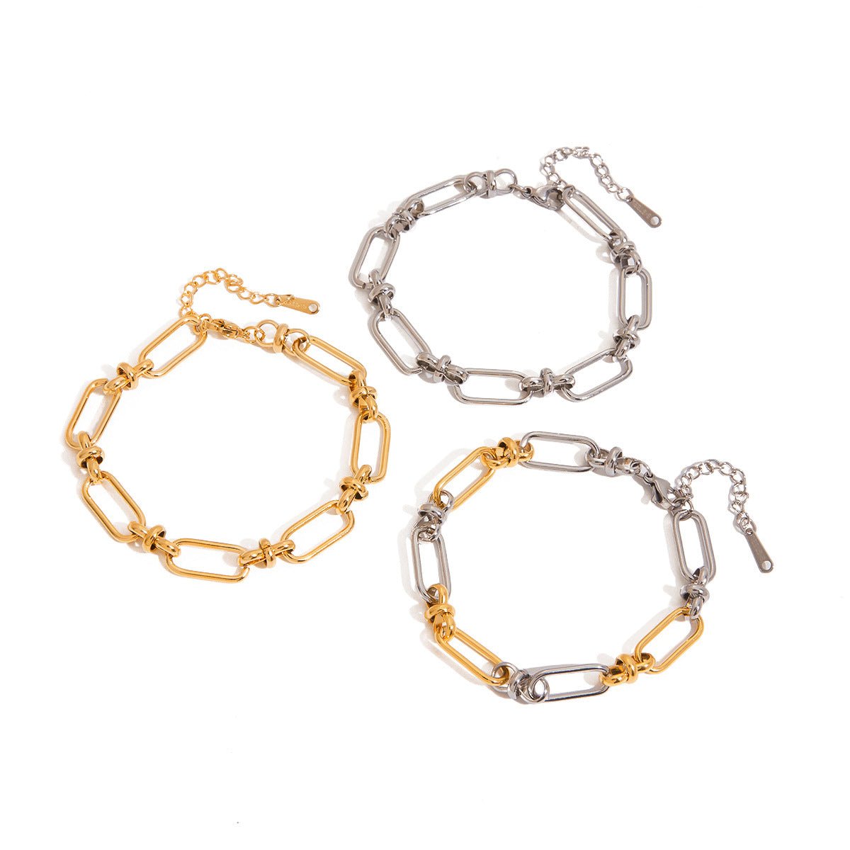 Stainless Steel Cuban Bracelet Jewelry Titanium Steel Female Niche