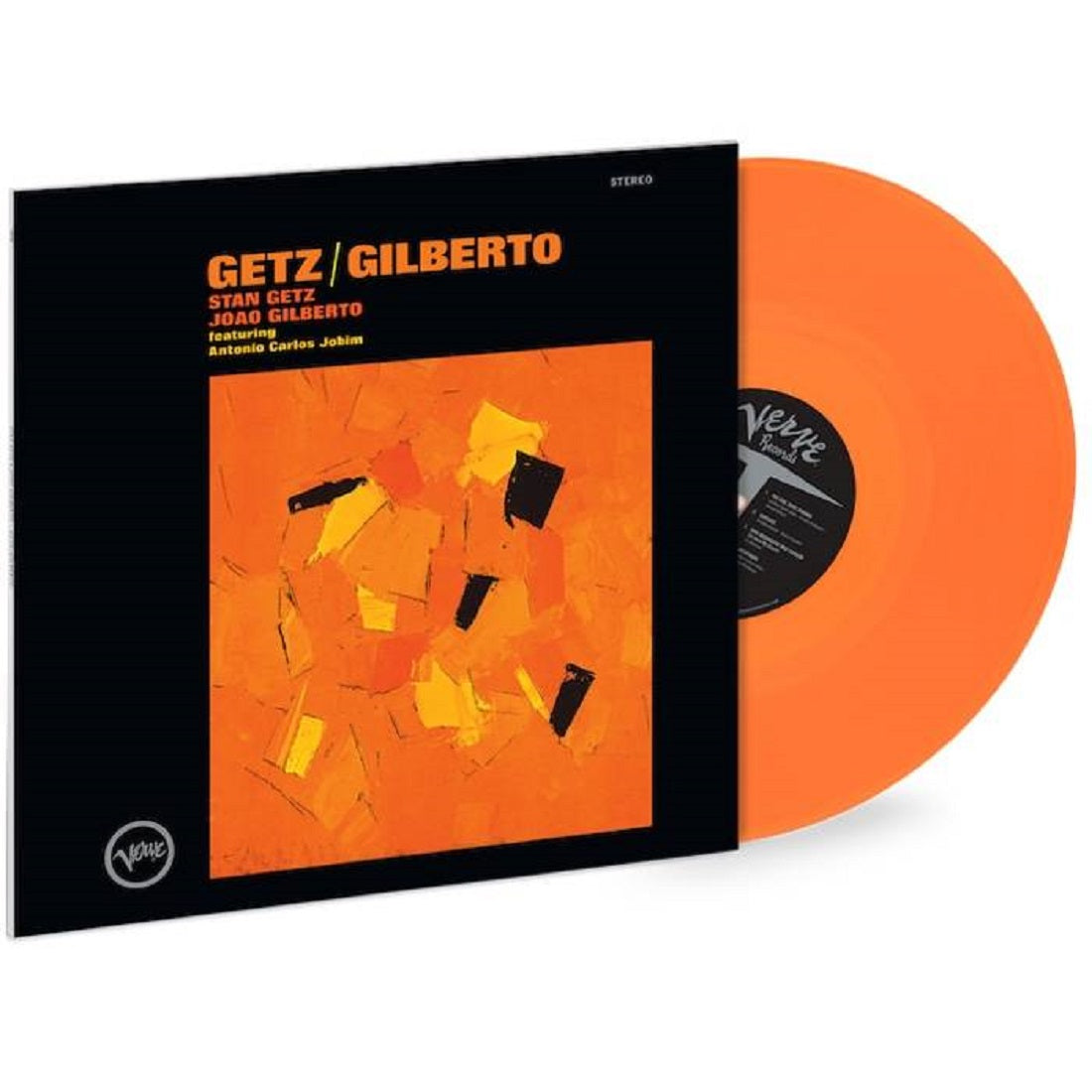 Stan Getz & Joao Gilberto Exclusive Opaque Orange Colored Vinyl LP Record