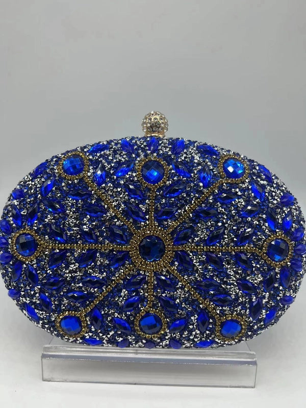 Sunflower Diamond-encrusted Dinner Bag Fashion Banquet Women's Clutch Bag Personality Dress Evening Bag