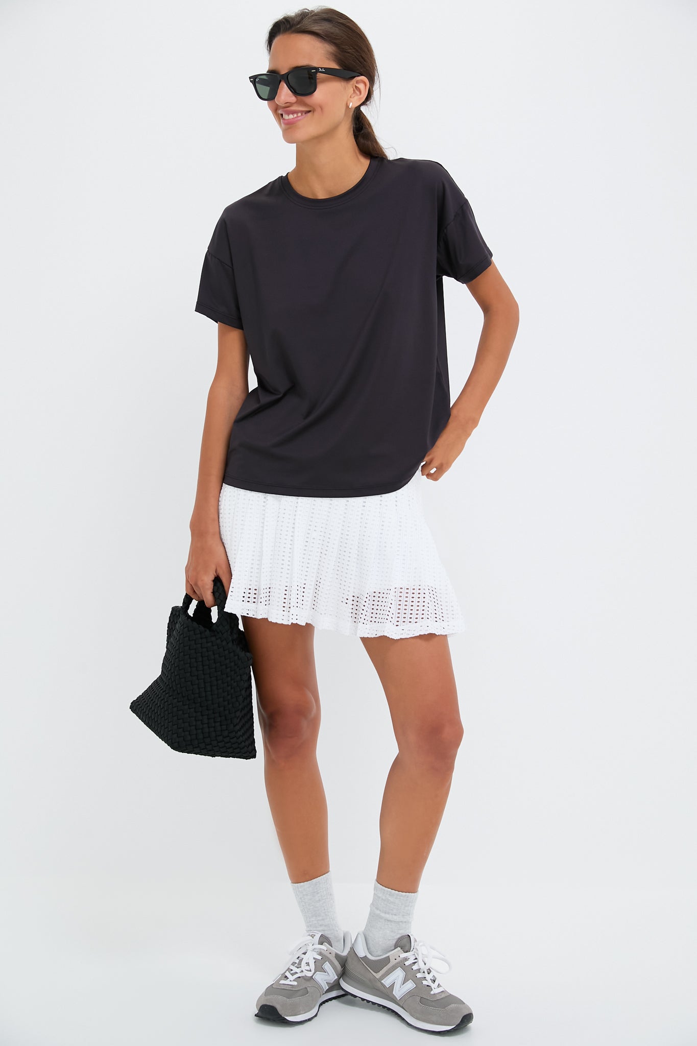 Black Short Sleeve Ryan Boyfriend Tee