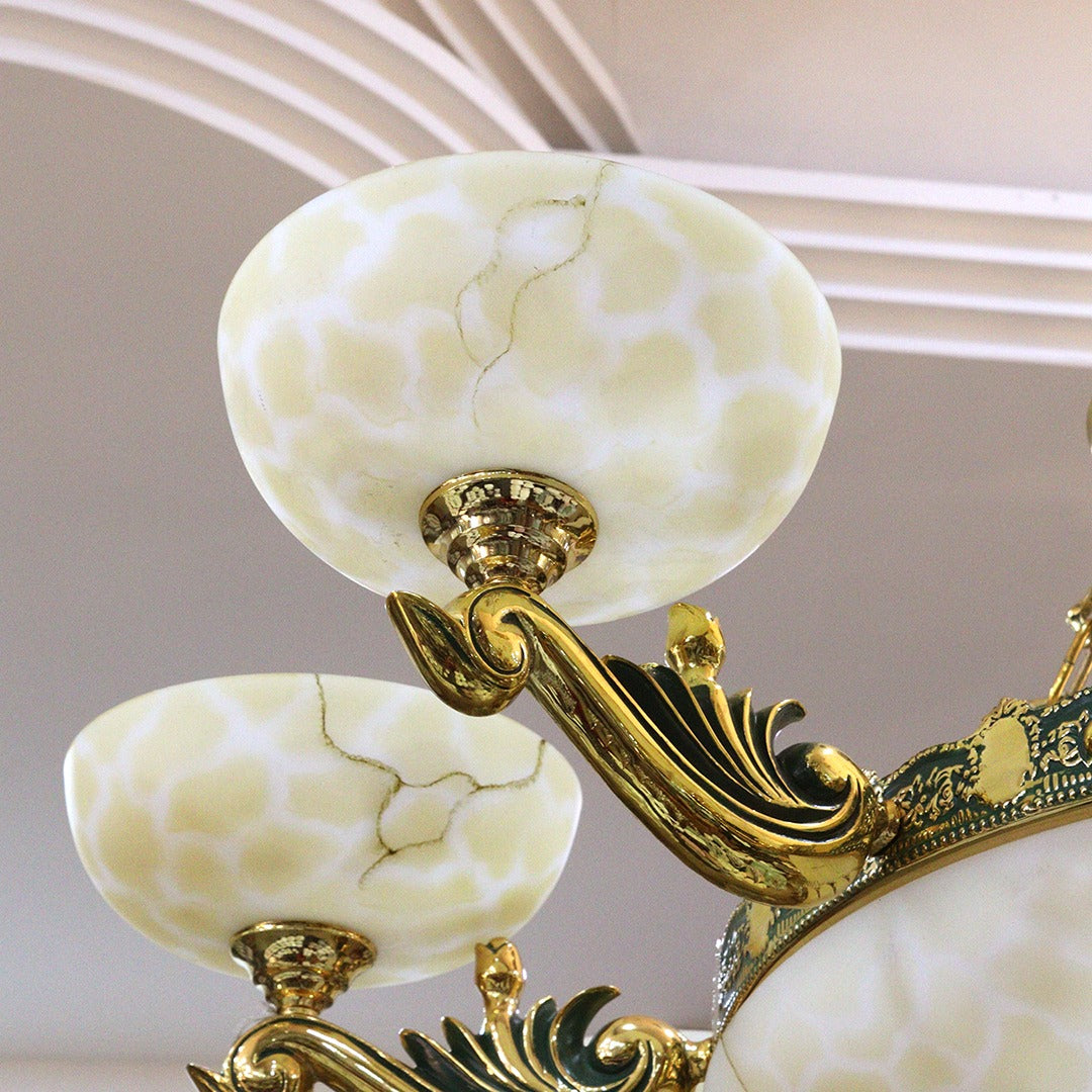 Elegant Gold Chandelier