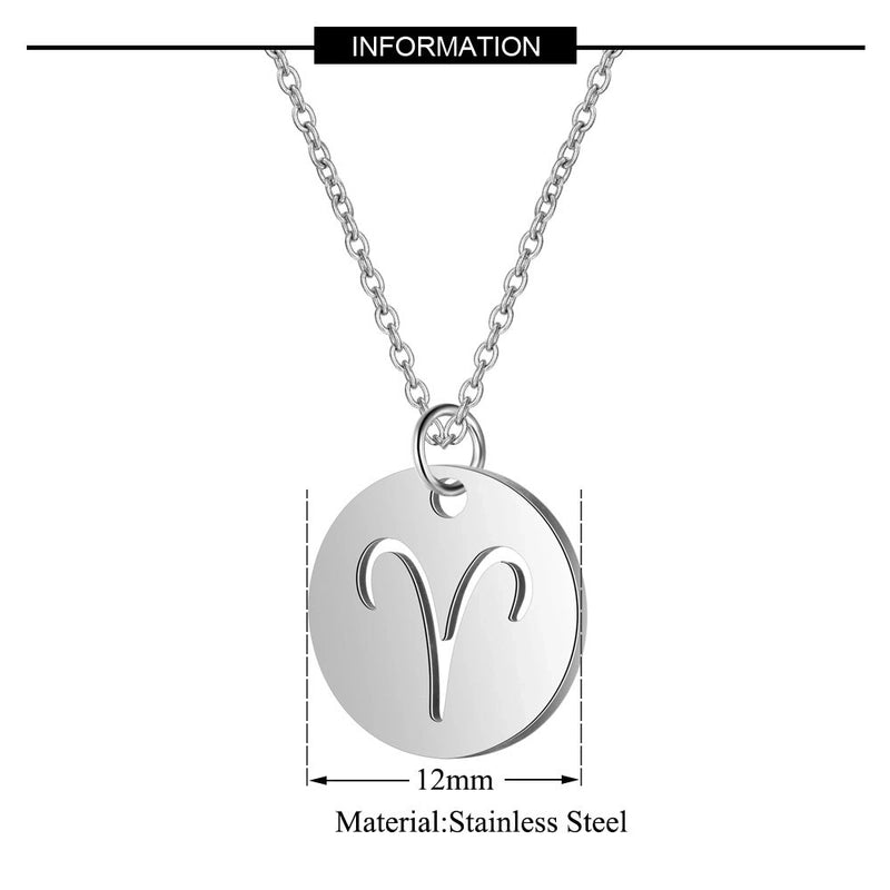 Minimalist Constellation 201 Stainless Steel 18K Gold Plated Polishing Pendant Necklace