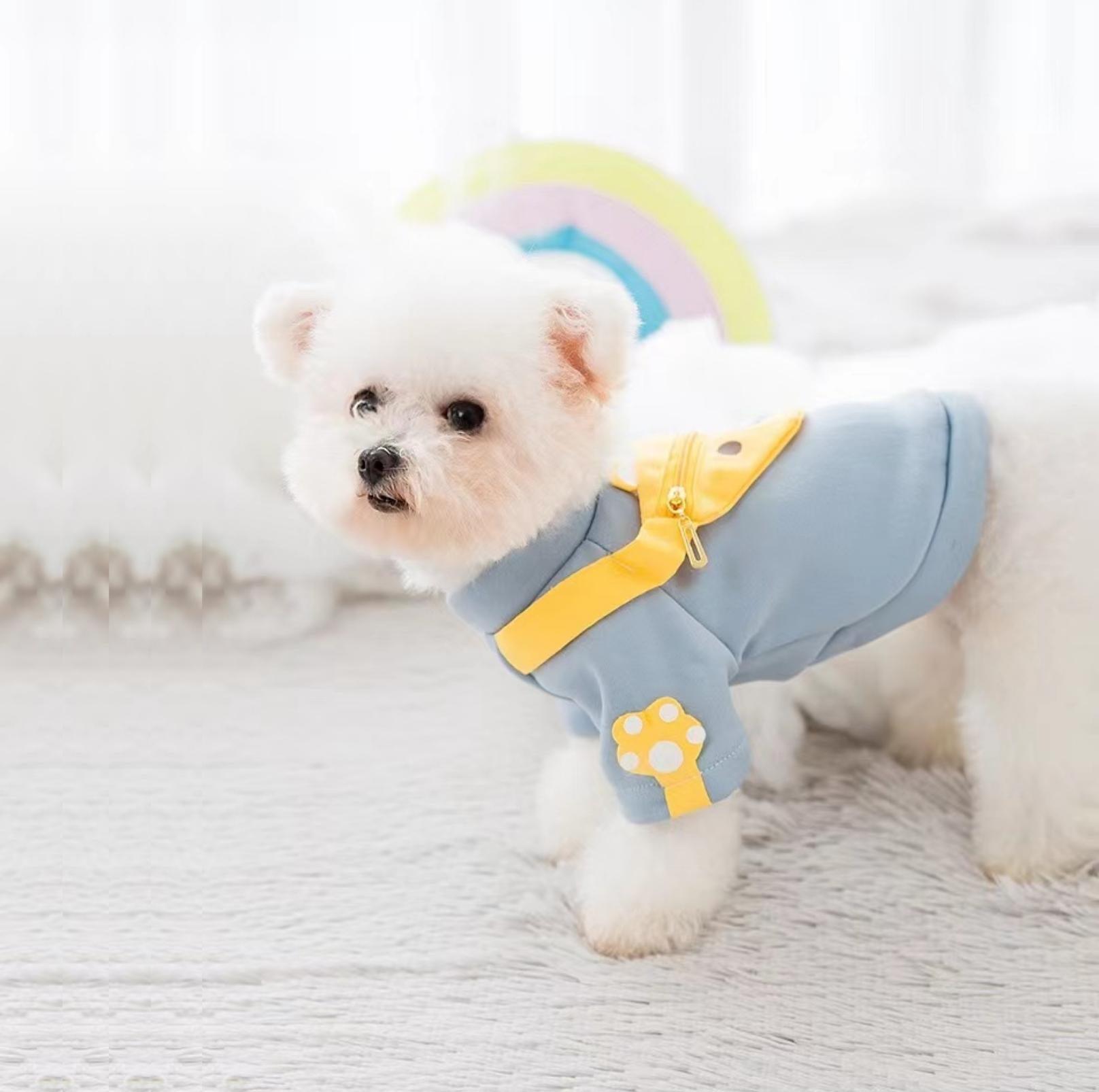 Warm and Fashionable Pet Sweater with Crossbody Bag