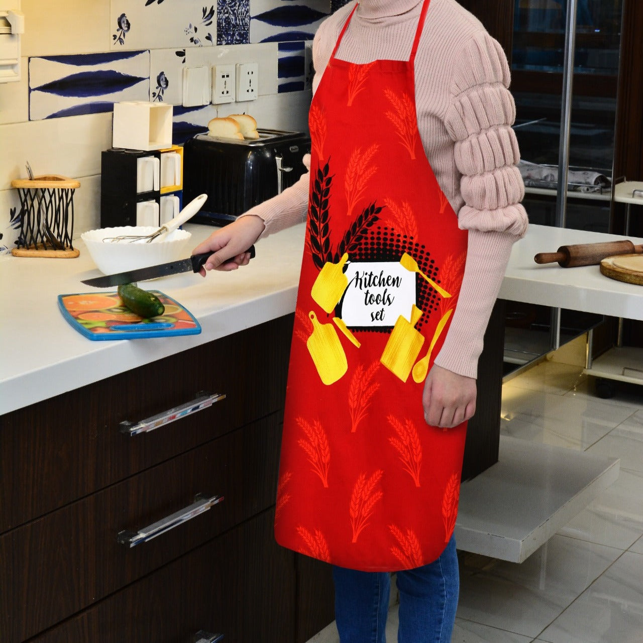 Cooking Kitchen Aprons for Women/Men-KA013