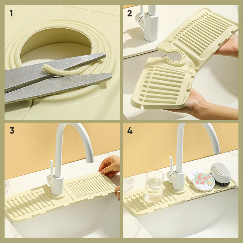 Faucet Guard & Draining Mat