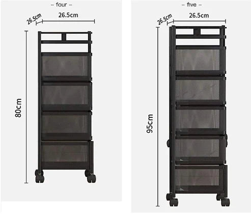 LUXORMOVE ROTATING STORAGE BASKET