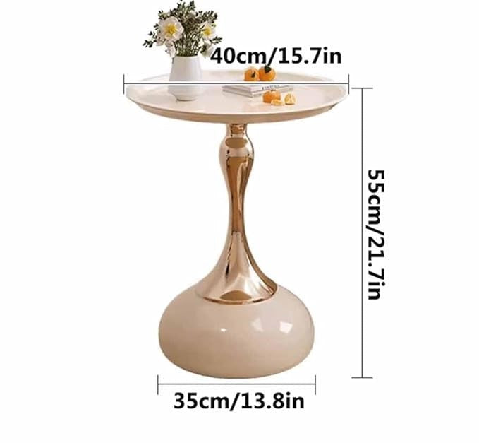 Sofa Side Round Table. Metal Round Table
