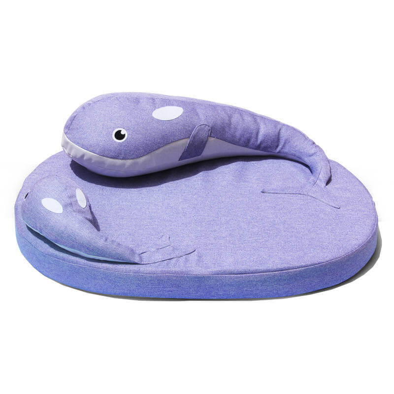 Whale Deep Sleep Bed Multi-Support Waterproof Dog Bed