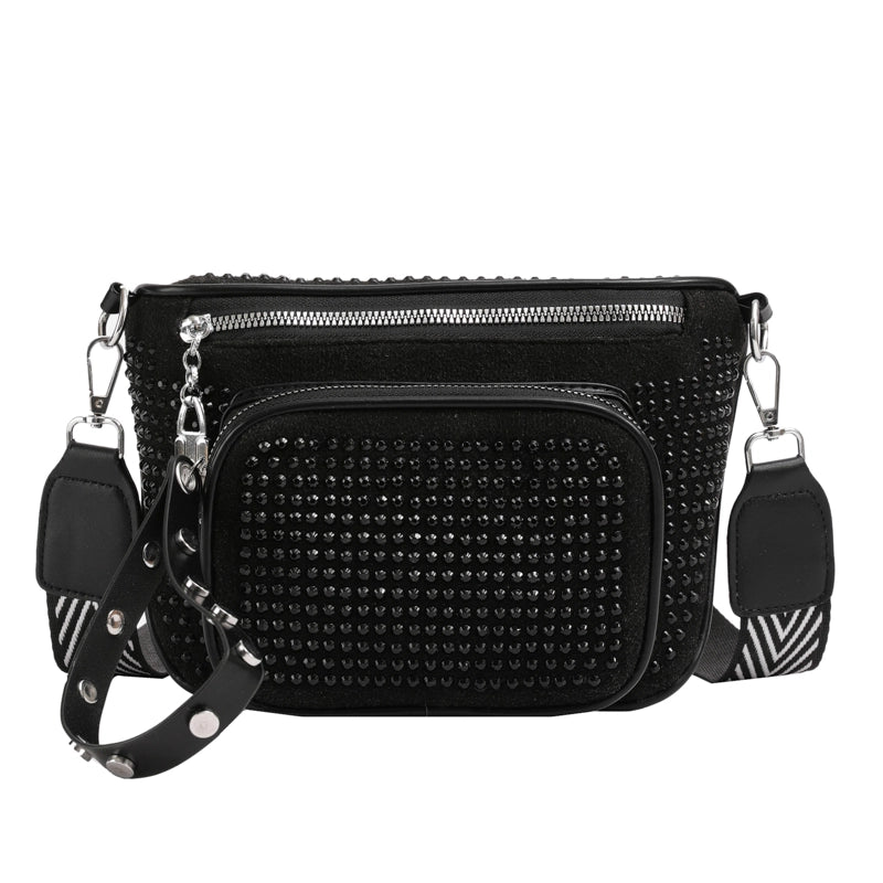 Women's Streetwear Solid Color Pu Leather Waist Bags