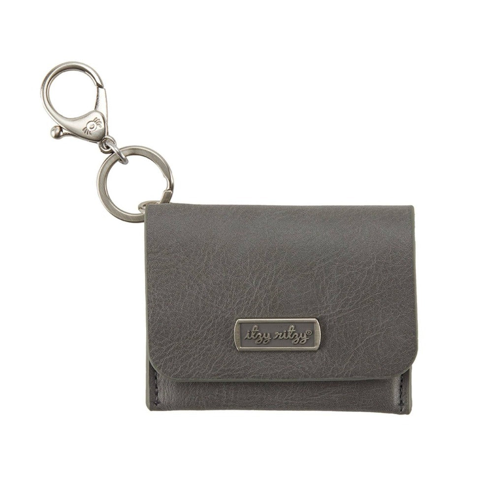 Mini Wallet Card Holder and Key Chain Charm