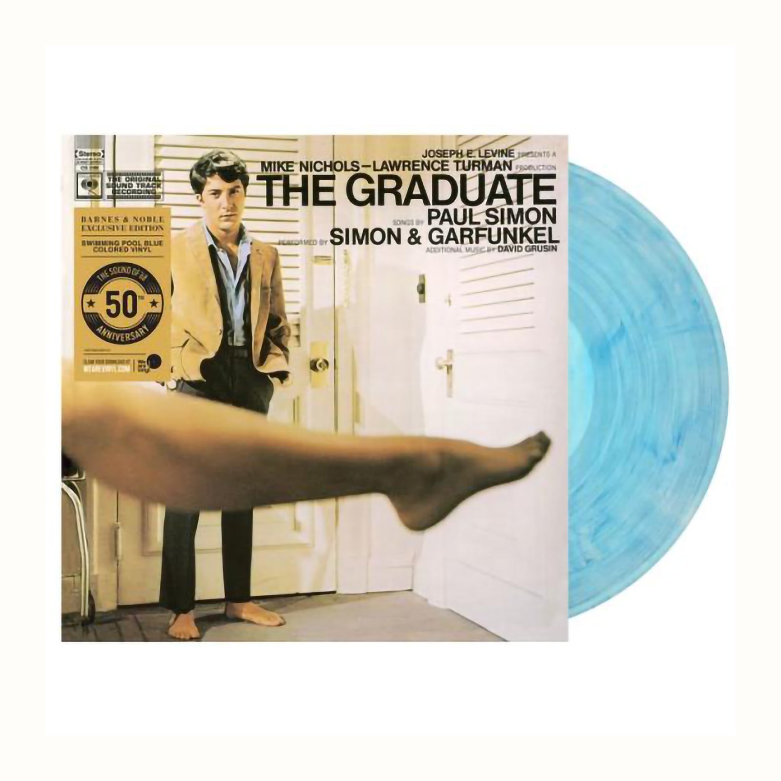 Simon & Garfunkel - Graduate Exclusive Limited Edition Swimming Pool 180 gram Blue Vinyl LP