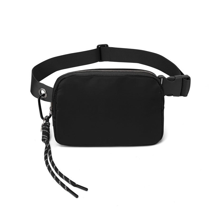Women's Elegant Streetwear Solid Color Nylon Waist Bags