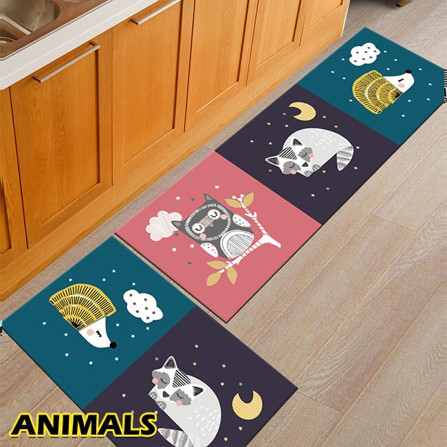 【Buy One Get One Free】Kitchen Printed Non-Slip Carpet