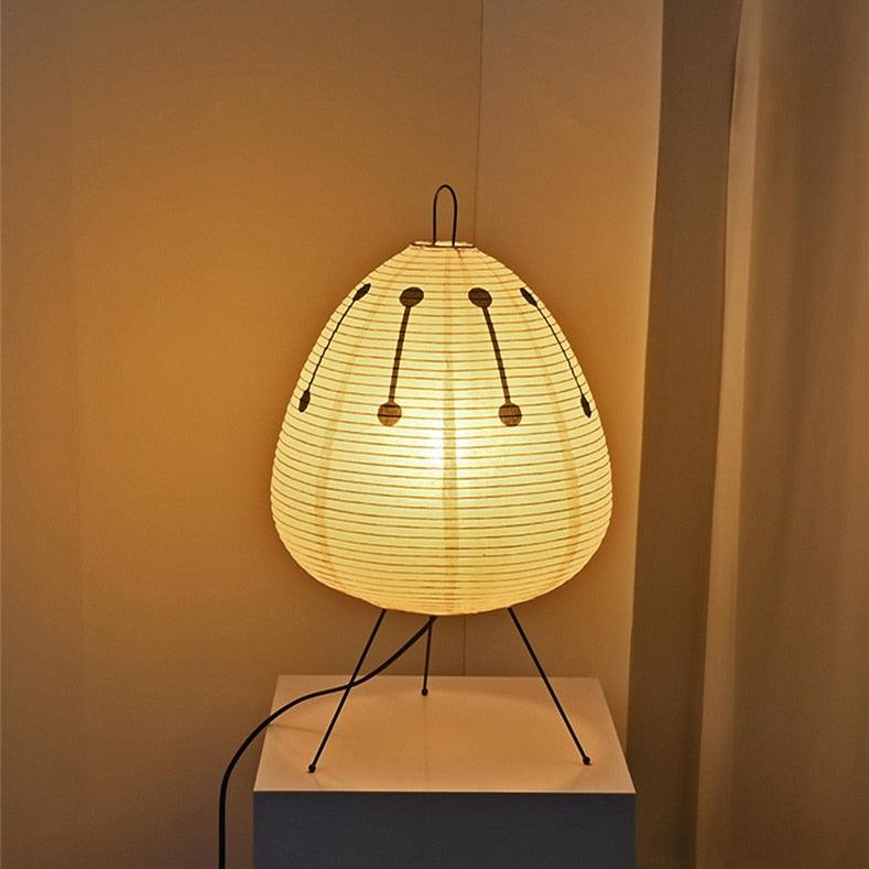 Japanese Rice Paper Lantern Lamp