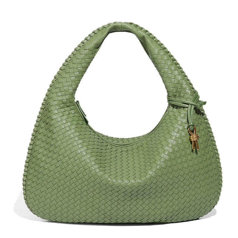 Woven Women's Bag New Fashion Large Capacity Handbag Korean Commuter Leisure Manufacturers Fashion Shoulder Bag