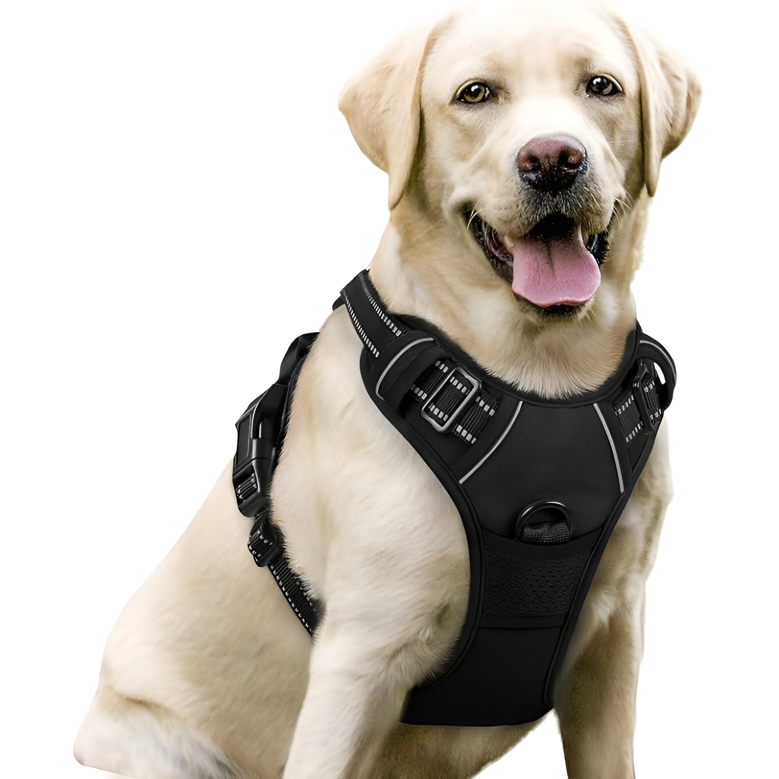 Dog Harness No Pull With 2 Leash Clips