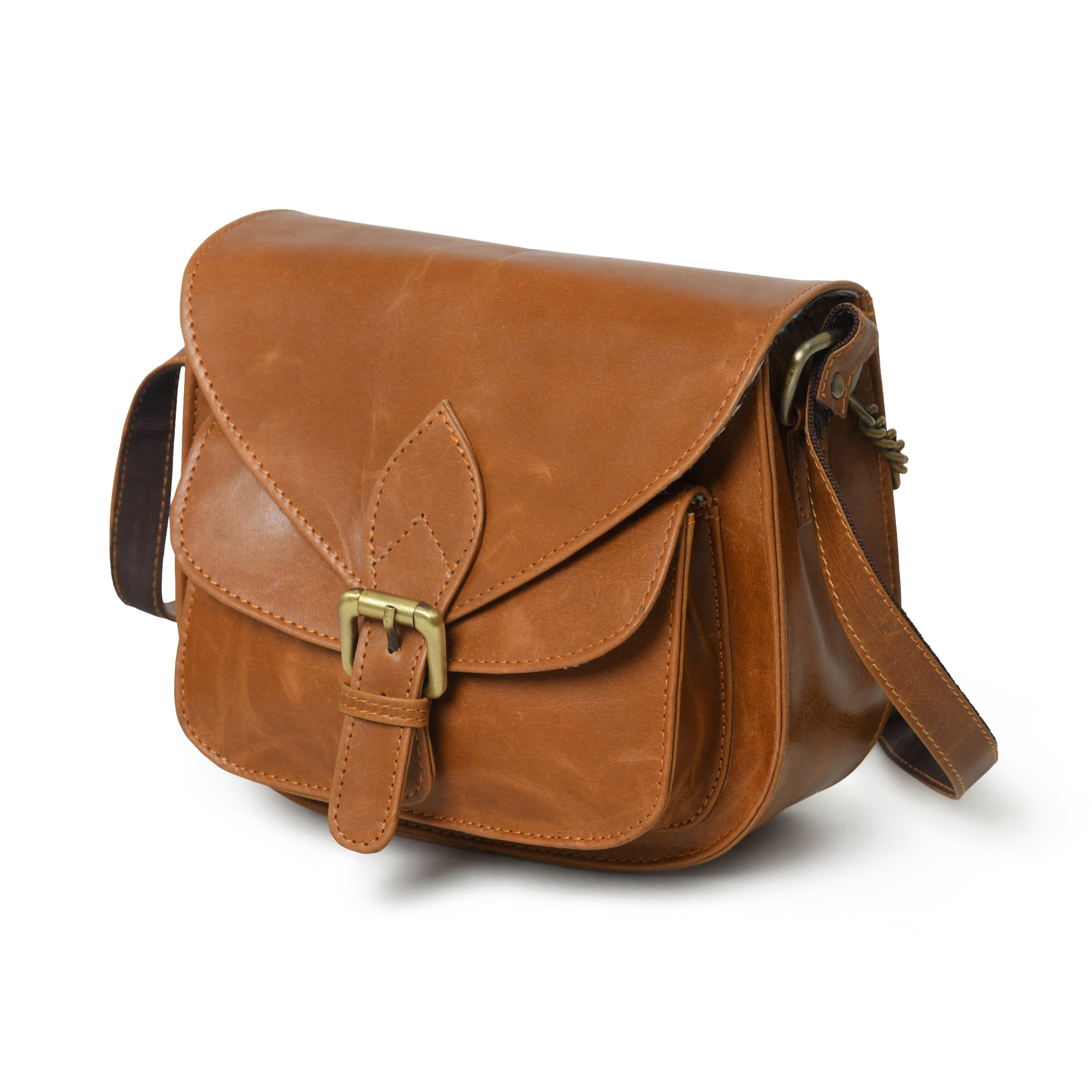 Satchel- Tan Brown