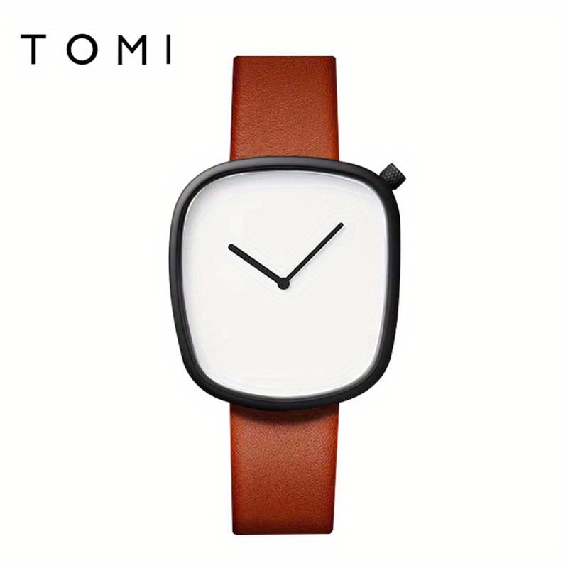 Stylish & Modern Square Quartz Watch - Perfect for Women, Men, Teens & Students!