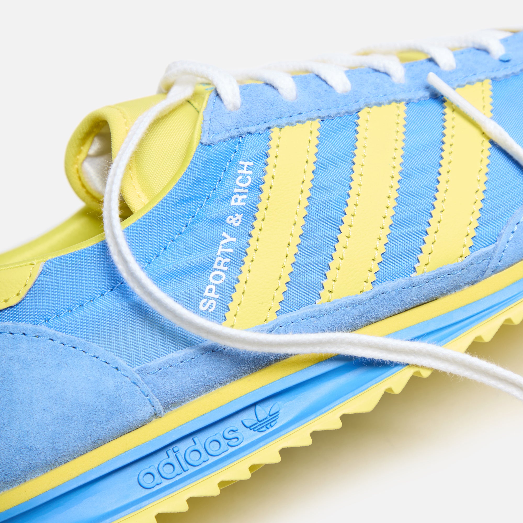 adidas x Sporty & Rich WMNS SL 72 - Real Blue / Light Yellow / Cloud White