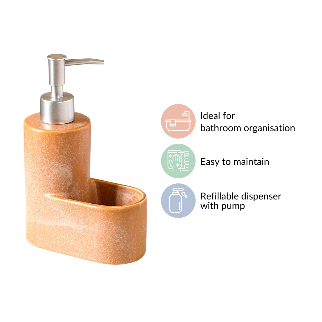 Liquid Soap Dispenser With Holder