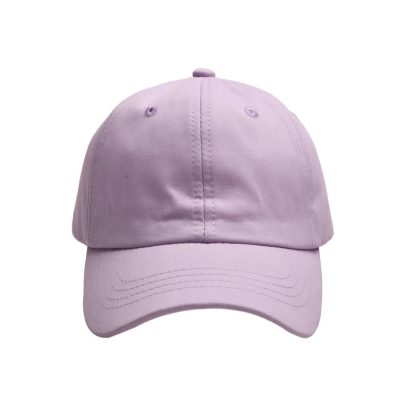 Children Unisex Casual Solid Color Baseball Cap